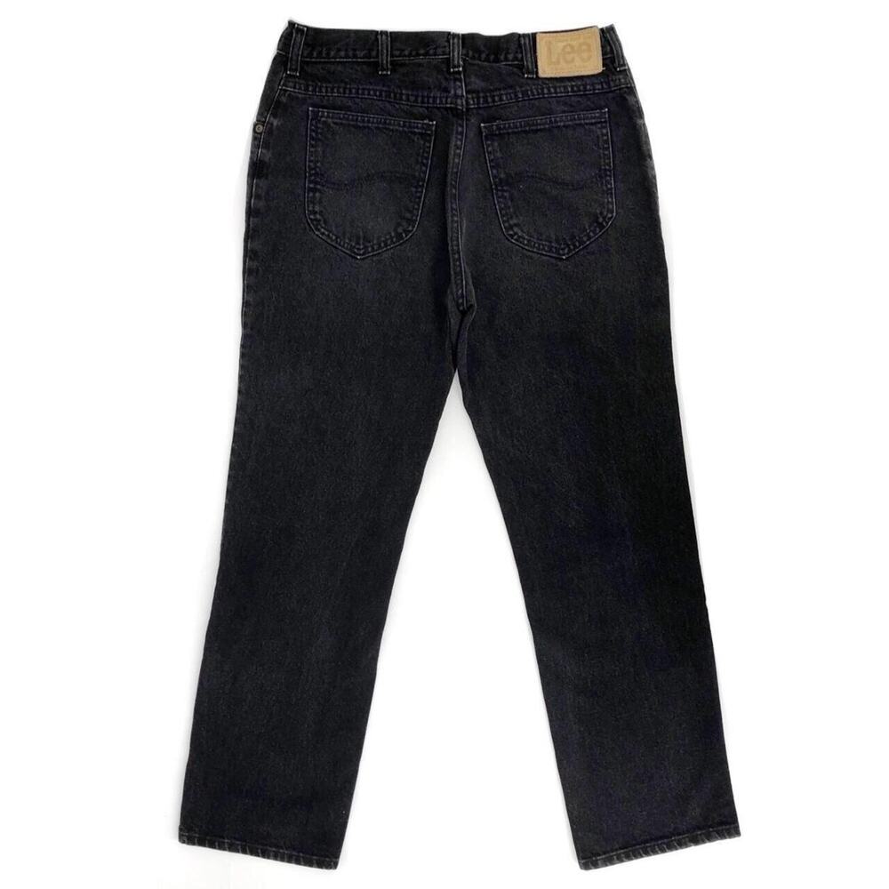 90s Lee black denim jeans 1990s vintage
